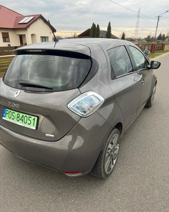 Renault Zoe cena 41800 przebieg: 125000, rok produkcji 2017 z Dąbrowa Białostocka małe 92